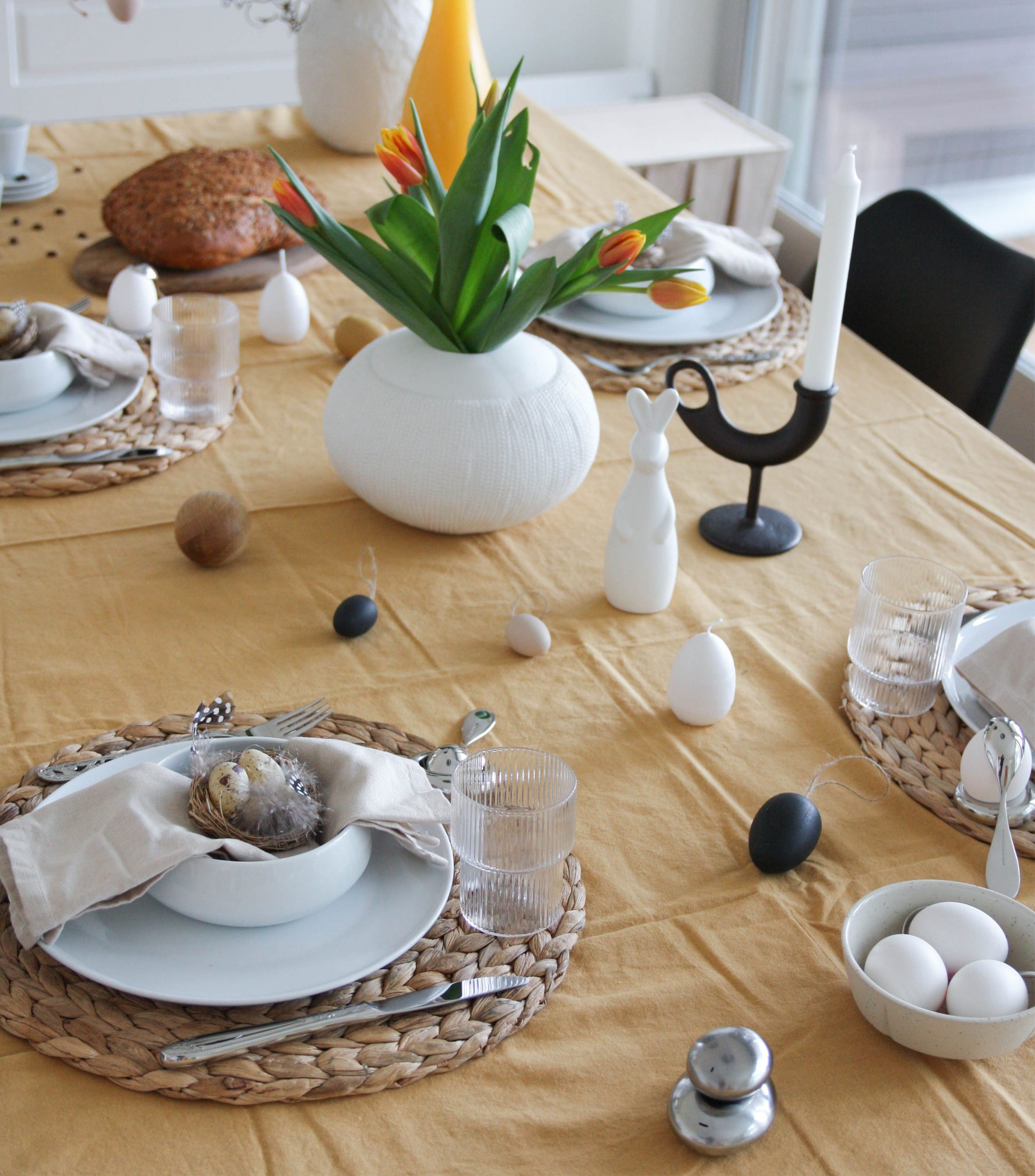 Kristin dinner knife easter table setting breakfast