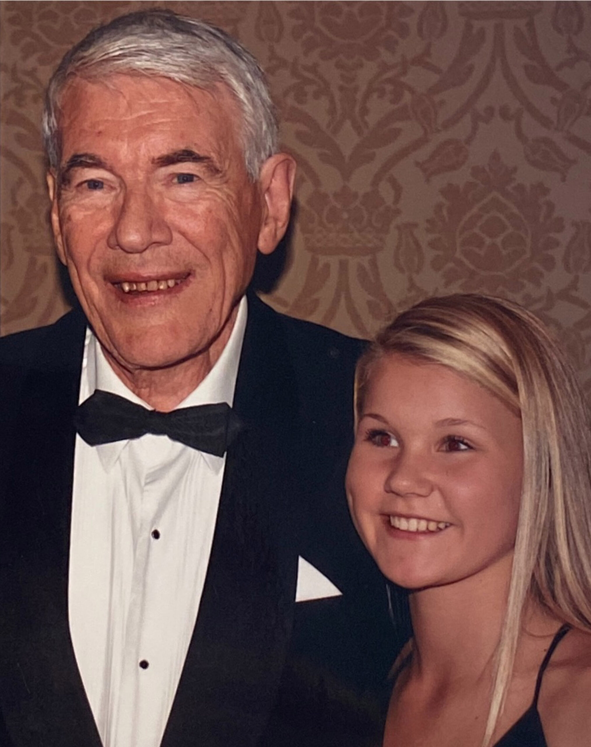 Founder Odd Leikvoll and grandchildren Nora Leikvoll