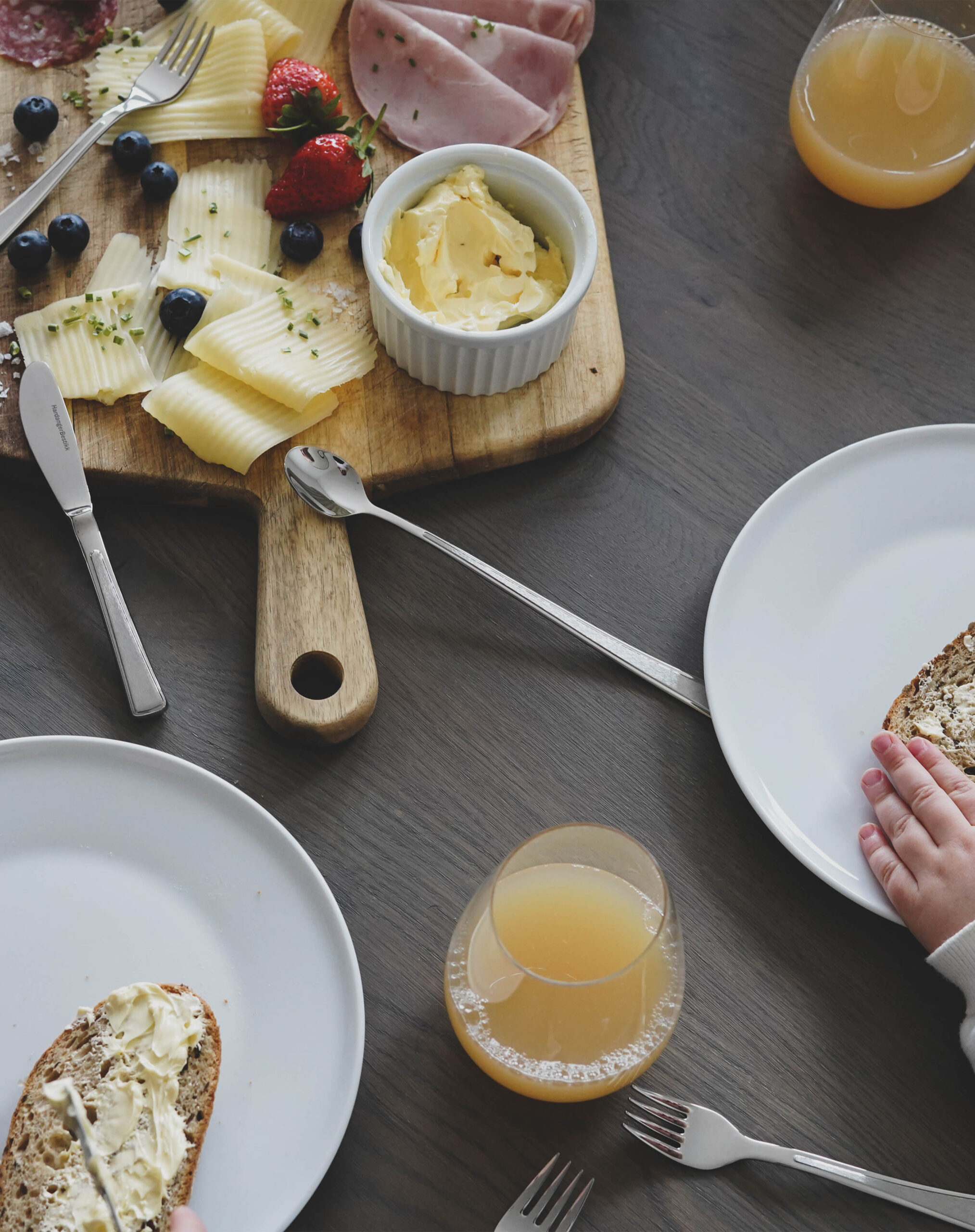 Ramona frokostbord barnebestikk